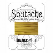 Beadsmith polyester soutache koord 3mm - Cadmium yellow